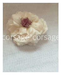 Silk Antique Rose Corsage/corsage*corsage